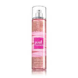 Bath & Body Works Pink Cashmere Fine Fragrance Mist 236 ml. สเปร์ยน้ำหอมที่ให้กลิ่นติดกายตลอดวัน กลิ่นหอมแอมเบอร์วนิลลา กับดอกมะลิ หวานหอมเซ็กซี่ค่ะ