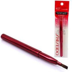 Shiseido Lip Brush 407 กันทาปากอย่างดีจากชิเชโด้ ที่ถอดปลอกเก็บแปรงได้ สีแดงสวยงาม ของแท้ พิมพ์โลโก้ลงบนด้าม ที่ช่วยวาดรูปปากและ ทาริมฝีปากได้งดงามอย่างง่ายดาย สำหรับทาลิปสติก ลิปกลอส ลิปบาล์ม ออกแบบให้การลงสีได้อย่างแม่นยำ ขนแปรงนุ่มมากและทาง