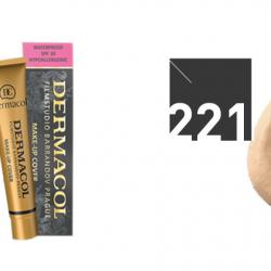 Dermacol make-up cover เบอร์ 221 สีเนื้อที่รีวิวบอกปกปิดได้เนียนที่สุดกว่าทุกสี ใครจะปิดรอยตามร่างกายแนะนำค่ะ