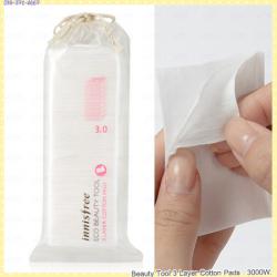 Beauty Tool 3 Layer Cotton Pads