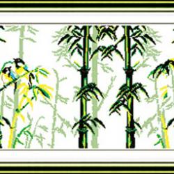 ป่าไผ่ Bamboo (ไม่พิมพ์/พิมพ์ลาย)