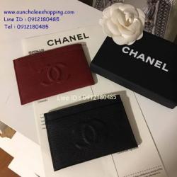 Chanel card holder งาน ออริจินอล งานหนังแท้ สวยเหมือนแท้