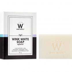 Wink white soap  สัมผัสผิว ขาวสวย กระจ่างใสภายใน 1 เดียว
