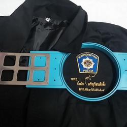 ตัวอย่างงานเสื้อแจ็คเก็ต ตำรวจภูธรภาค 9 ติดต่อสั่งผลิต โทร 093-632-6441