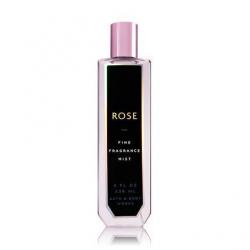 Bath & Body Works Rose Fine Fragrance Mist 236 ml. สเปร์ยน้ำหอมที่ให้กลิ่นติดกายตลอดวัน โทนกลิ่นฟลอรัล-ฟรุ๊ตตี้ ที่ได้จากกลิ่นหอมอบอวลของกุหลาบ เป็นกลิ่นที่สื่อถึงความเป็นหญิงสาวที่น่าหลงใหล ผสานกับกลิ่นเรดเคอแรนด์ แต่แฝงความขี้เล่นซุกซนน่