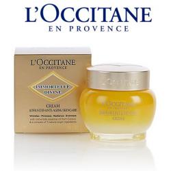 L'OCCITANE Immortelle Divine Cream 50ml. ครีมแห่งความมหัศจรรย์ ผลิตภัณฑ์ที่ขายดีที่สุดของ L'Occitane ช่วยต่อต้านความร่วงโรยจากธรรมชาติเพื่อต่อสู้กับริ้วรอยและจุดด่างดำ เผยให้เห็นถึงความเรียบเนียนขึ้น อวบอิ่มขึ้นเพื่อผิวที่ดูสุขภาพดี
