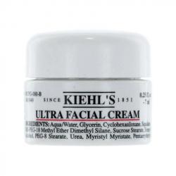 Kiehl's Ultra Facial Cream ขนาดทดลอง 7ml. ผลิตภัณฑ์เพิ่มความชุ่มชื้นและน้ำหล่อเลี้ยงผิวตลอด 24 ชั่วโมง คุณจึงรู้สึกสบายผิวและพบว่าผิวคืนสภาพสู่ภาวะสมดุล โดยเฉพาะอย่างยิ่งเมื่อต้องเผชิญสภาพอากาศที่เป็นอันตรายต่อผิว อุดมด้วย Antarcticine ซึ