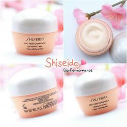 Shiseido Bio-Performance Lift Dynamic Cream ขนาดทดลอง 10 ml. ครีมลดเลือนริ้วรอยแห่งวัย คืนความยืดหยุ่น ผิวกระชับ เรียบเนียน ร่องผิวตื้นขึ้น ผิวชุ่มชื้น แข็งแรงขึ้น เนื้อครีมเข้มข้น ซึมซาบไว้ไม่เหนียวเหนอะหนะ สัมผัสถึงความชุ่มชื่น หยืดหยุ่นได้ท