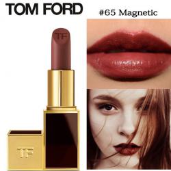 **พร้อมส่ง**Tom Ford Lip Color #65 Magnetic 3 g. ลิปสติกเนื้อครีม ที่มีความทึบแสงสูงสามารถกลบสีเดิมของริมฝีปากได้ 100%พิกเม้นท์สีเข้มข้นเนื้อลิปนุ่ม เนียน ละเอียด เกลี่ยง่าย ทาออกมาแล้วให้สีเรียบเนียนสม่ำเสมอและไม่เป็นคราบระหว่างวัน