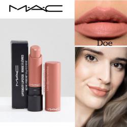 MAC Liptensity Lipstick #Doe ลิปสติกเฉดสีสดใส ที่มีให้เลือกหลากหลาย มาพร้อมกับเนื้อสัมผัสที่เนียนนุ่มเบาสบาย แต่ให้สีที่ชัดและติดทนนาน เหมาะสำหรับคุณสาวๆ ทุกสไตล์