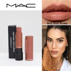 MAC Liptensity Lipstick #Well Bred Brown ลิปสติกเฉดสีสดใส ที่มีให้เลือกหลากหลาย มาพร้อมกับเนื้อสัมผัสที่เนียนนุ่มเบาสบาย แต่ให้สีที่ชัดและติดทนนาน เหมาะสำหรับคุณสาวๆ ทุกสไตล์