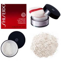 Shiseido Translucent Loose Powder 18 g. แป้งฝุ่นโปร่งแสง เนื้อเนียนละเอียดบางเบา เข้าได้กับทุกสีผิวเพิ่มประกายให้ใบหน้าดูสวยโดดเด่น ปกปิดรูขุมขน ช่วยควบคุมความชุ่มชื่นให้กับใบหน้า