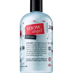 **พร้อมส่ง**Philosophy Snow Angel Shampoo, Shower Gel & Bubble Bath 480 ml. Holiday 2018 Limited Edition เจลอาบน้ำกลิ่นหอมเย้ายวนลิมิเต็ดอิดิชั่น กลิ่นมหัศจรรย์เช่นเดียวกับหิมะตกที่สดใหม่ เป็นกลิ่นสดชื่นเช่นเดียวกับอากาศบริสุทธิ์