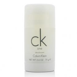 Calvin Klein CK One Deodorant Stick 75 g. โรลออนน้ำหอมระงับกลิ่นกาย ที่ให้กลิ่นหอมสดชื่นสบายวงแขนได้ตลอดวัน กลิ่นหอมสะอาดๆแบบเดียวกับน้ำหอมสุดฮิต ซีเค วัน ที่ขายดีตลอดกาล ช่วยกระตุ้นเสน่ห์ความหอมสดชื่นเพื่อหนุ่มสาวแนวสปอร์ต ที่เต็มเปี่ยมไปด้วย