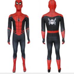 ++พร้อมส่ง++ชุดสไปเดอร์แมนรุ่นใหม่ Spider-Man: Far From Home ชุดไอ้แมงมุม ชุดSpiderMan  ชุด+หน้ากาก ปี 2019