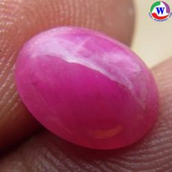 ทับทิมพม่าดิบเจียรหัวแหวนสีสวย 4.20 กะรัต กิมบ่อเสี้ยง จากพม่า