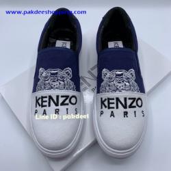 New Kenzo canvas shoes งาน Hiend หนังนิ่มสวย รุ่นใหม่งานสวยมาก
