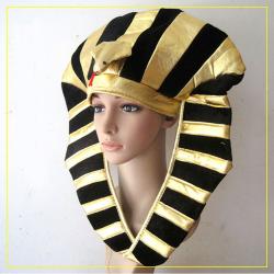 หมวกแฟนซี หมวกฟาโรห์ (บุฟองน้ำ) หัวอียิปต์ ที่ใส่หัวฟาโรห์  กรีก ใส่ได้ทั้งผู้ใหญ่และเด็ก