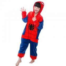 7C58 ชุดเด็ก ชุดมาสคอต ชุดนอนแฟนซี ไอ้แมงมุม สไปเดอร์แมน Mascot Spiderman Costumes