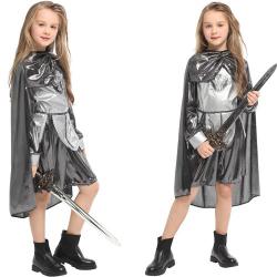 7C115 ชุดเด็กหญิง ชุดอัศวิน ชุดนักรบ Shining Silver Knight Girl Costumes