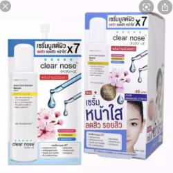 Clear Nose Acne Care Solution Serum เคลียร์โนส แอคเน่ แคร์ โซลูชั่น เซรั่มบูสต์ผิว ลดสิว รอยสิว หน้าใส 