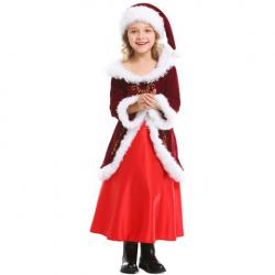 7C159 ชุดเด็ก ชุดซานตาครอส ชุดแซนตี้ ชุดคริสต์มาส ชุดราตรี Santy Santa claus Christmas Costumes