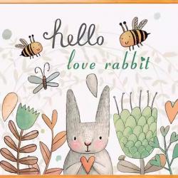 Love rabbit (พิมพ์ลาย)