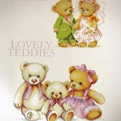 Lovely Teddies (ไม่พิมพ์ลาย)