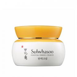 Sulwhasoo Essential Firming Cream EX ขนาดทดลอง 15 ml. ครีมกระชับผิวหน้า ที่มีส่วนผสมของสมุนไพรอันเลื่องชื่อของเกาหลี เสริมสร้างความกระชับแน่นและยืดหยุ่นให้ผิวด้วยสารสกัดจากลูกเดือย ทับทิม โกจิเบอร์รี่ ชาเขียว และใบแปะก๊วย กระตุ้นการทำงานของคอลล