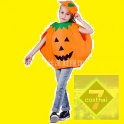 7C197 ชุดเด็ก ชุดฮาโลวีน ชุดฟักทอง ฟักทอง Pumpkin Halloween Costume
