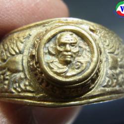แหวนทองเหลือง 10.17 กรัม หลวงพ่อเงิน วัดบางคลาน พิจิตร ไม่ทราบรุ่น เบอร์ 67