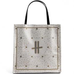 กระเป๋า Harrods  รุ่น Small Mosaic Floor Shopper Bag (กระดุม)***พร้อมส่ง