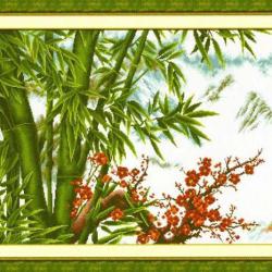 ป่าไผ่ ต้นไผ่ bamboo (ไม่พิมพ์ลาย)