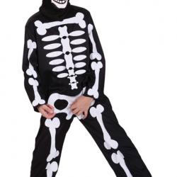 7C233 ชุดเด็ก ชุดโครงกระดูก ชุดกระดูก ชุดฮาโลวีน Children Skeleton Bone Halloween Costumes