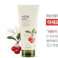 ( Acerola ) THE FACE SHOP HERB DAY 365 MASTER BLENDING FACIAL FOAMING CLEANSER