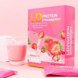 Protein LD โปรตีนแอลดี รสสตอเบอรี่ พร้อมส่ง ส่งฟรี มีให้เลือกหลายโปรโมชั่น 1 กล่องลด2-5โล