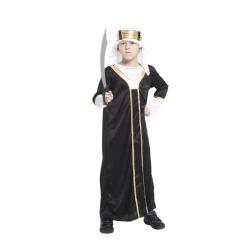 7C259 ชุดเด็ก ชุดอาหรับสีดำ ชุดชีค ชุดสุลต่าน ชุดทะเลทราย Children Black Sheik Arab Arabian Prince Costumes