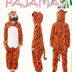 7C270 ชุดเด็ก ชุดมาสคอต ชุดนอนแฟนซี เสือโคร่ง เสือลายพาดกลอน เสือเบงกอล Mascot Bengal Tiger Costumes