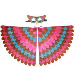 7C282.2 ชุดเด็ก ปีกนกฮูก Children Owl Wing Bird Costume