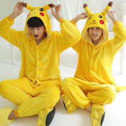 7C209 ชุดมาสคอต ชุดนอน ชุดแฟนซี ปิกาจู โปเกม่อน Mascot Pikachu Pokemon Costumes
