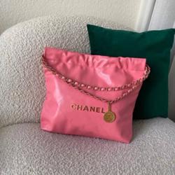 Chanel ss22 LOGo Cc shopping tot size 35 cm