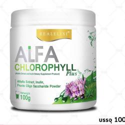 Real Elixir Alfa Chlorophyll Plus เรียล อิลิคเซอร์ อัลฟ่า คลอโรฟิล พลัส 100 กรัม