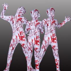7C297 ชุดเด็ก ชุดเลือดสาด ชุดฮาโลวีน ชุดซอมบี้ ชุดเปื้อนเลือด Children Zombie Blood Halloween Costume