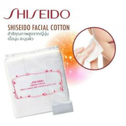 Shiseido Facial Cotton 80g. 165 sheets สำลีเนื้อนุ่มจากประเทศญี่ปุ่น Cotton 100%