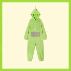 7C27.1 สีเขียว ชุดมาสคอต ชุดนอน เทเลทับบี้ Mascot Bajamas Teletubbies Costume
