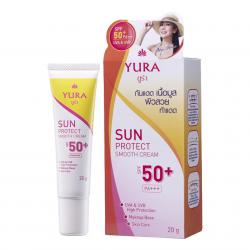 YURA Sun Protect Smooth Cream SPF50+PA+++ 20 กรัมmicro