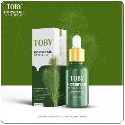 Toby Horsetail Hair Serum โทบี้ ฮอร์สเทล แฮร์เซรั่ม 1 ขวด ปริมาณ 15 ml. 