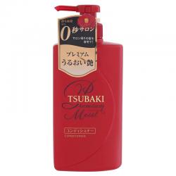Tsubaki Premium Moist Conditioner 490 ml คอนดิชันเนอร์ สูตรเพื่อผมชุ่มชื่น สุขภาพดี
