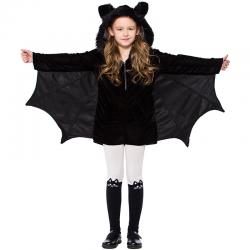 7C310 ชุดเด็กหญิง ชุดฮาโลวีน ชุดค้างคาว ค้างคาว Children Bat BatGirl Halloween Costume