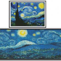 Van Gogh's Starry Night V.3 (ไม่พิมพ์/พิมพ์ลาย)